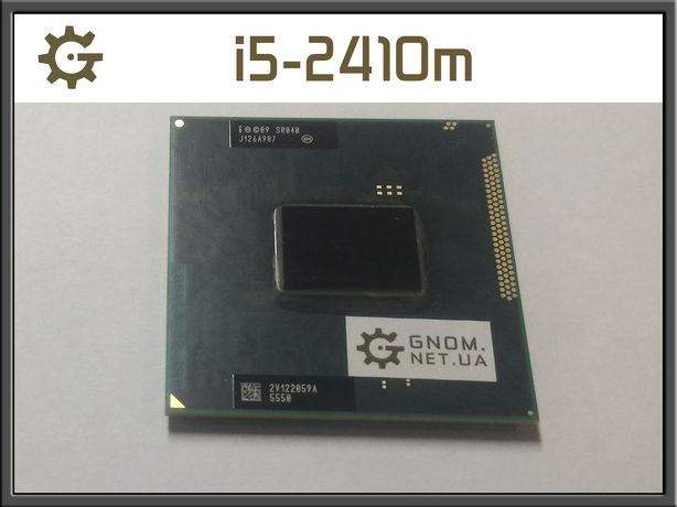 Процесор Intel Core i5-2410m ноутбук Socket G2 2430m i5 2450m 2520m i3
