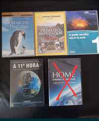 Dvd  11 hora BBC natural yann National Geographic marcha pinguins