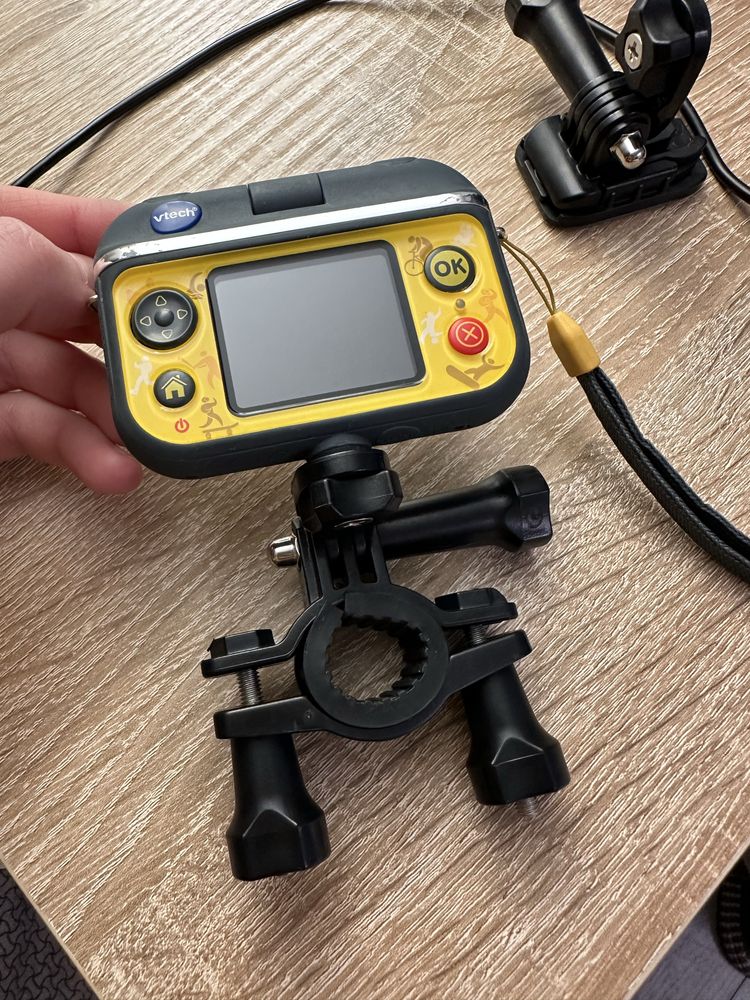 Детский фотоаппарат экшн-камера VTech Kidizoom Action с креплениями