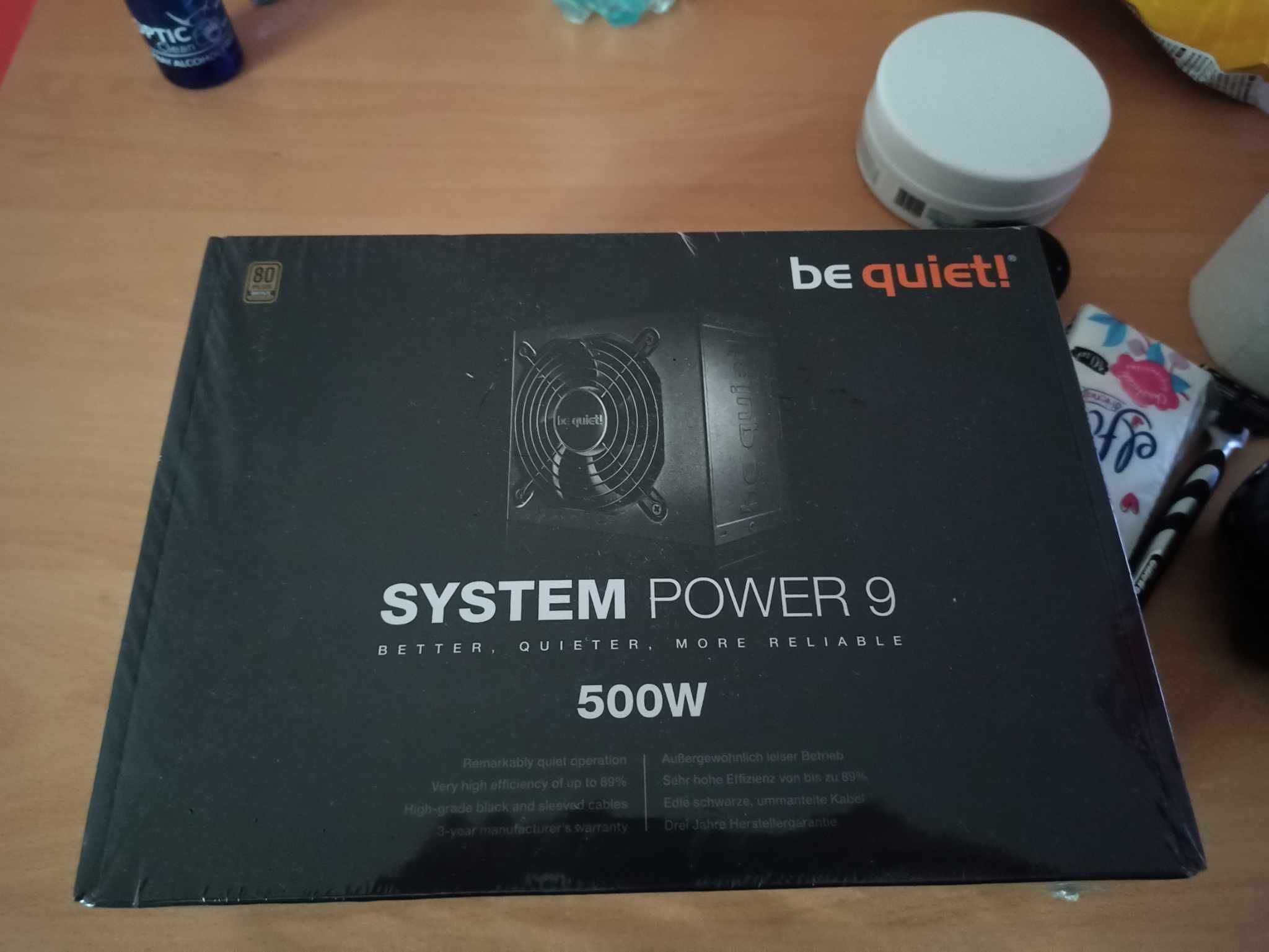 Zasilacz be quiet System Power 9 500W 80 Plus Bronze+ ram