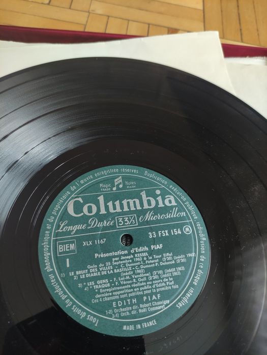 Edith Piaf -10 winyli