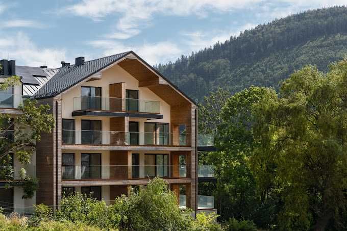 Novy Szczyrk-Sauny, Śniadania, Garaż, Tarasy z Widokiem na Skrzyczne!