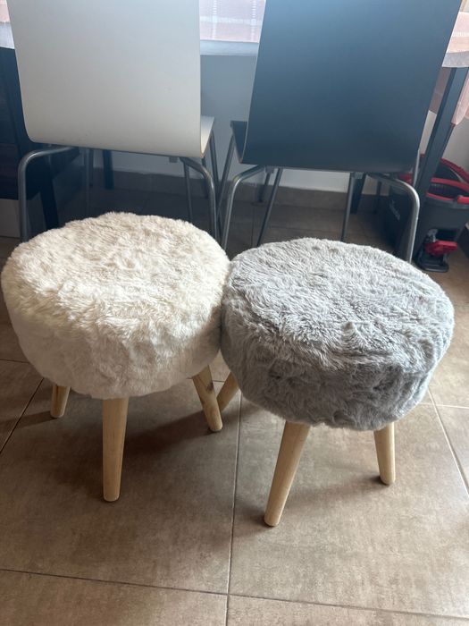 Puff/Banquinho 2 peças