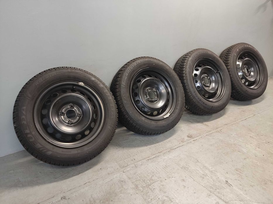 Koła stalowe 15 Renault Clio 4x100 Dacia Sandero 185/65R15 Fulda, 22r
