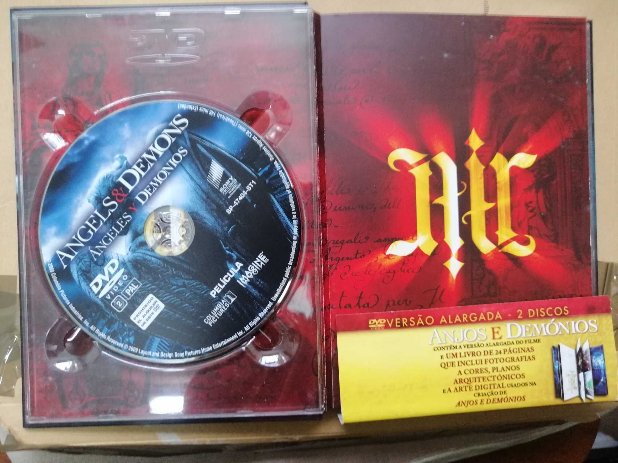 Anjos e demonios (digibook versão alargada 2 dvd) Ron Howard Tom Hanks