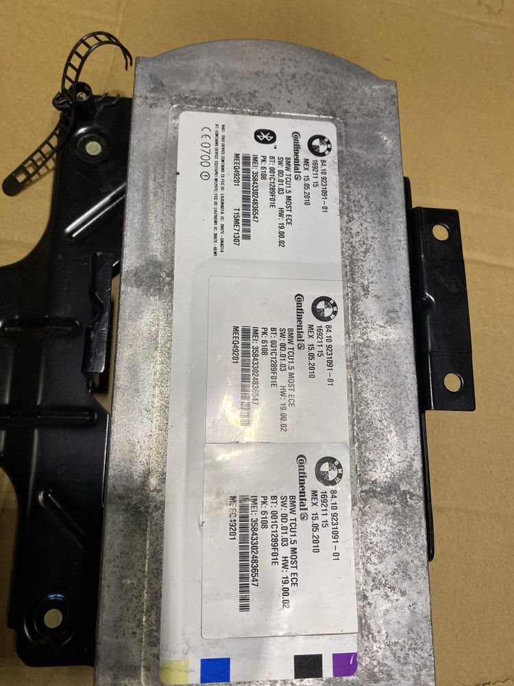 Moduł continental bluetooth tel demontaż sprawny BMW e90 e87 x1 x5 x6