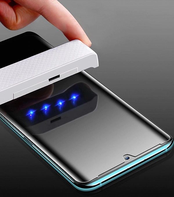 Szkło Hartowane Huawei P30 Pro Uv | Na Cały Ekran 3D + Lampa