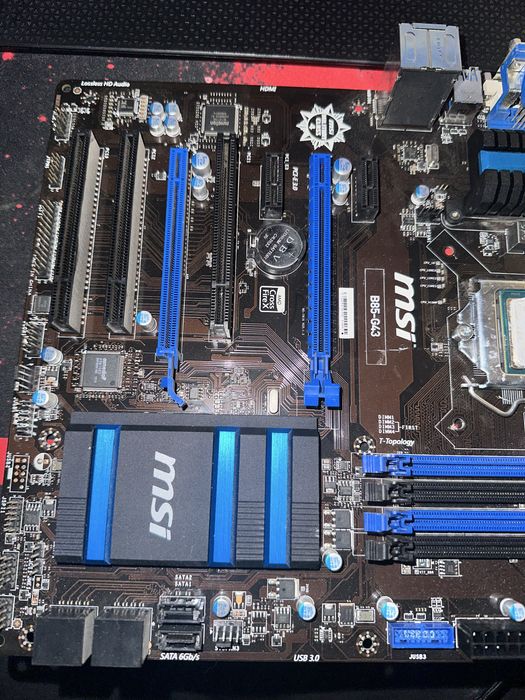 Płyta główna MSI B85 - G43 + Procesor I7-4790k