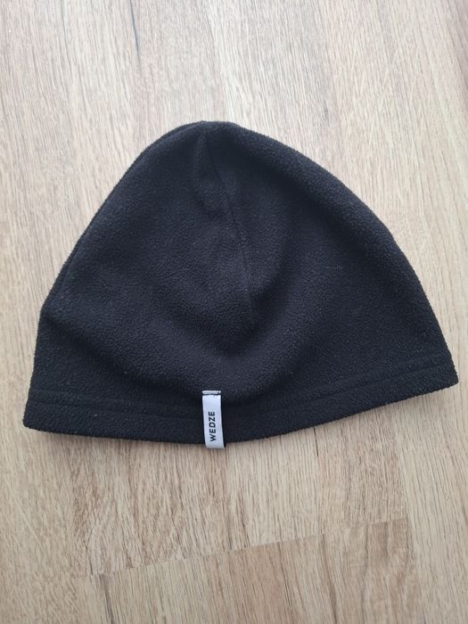 Decathlon Wedze czapka polarowa zimowa czarna rozmiar 54 ciepła