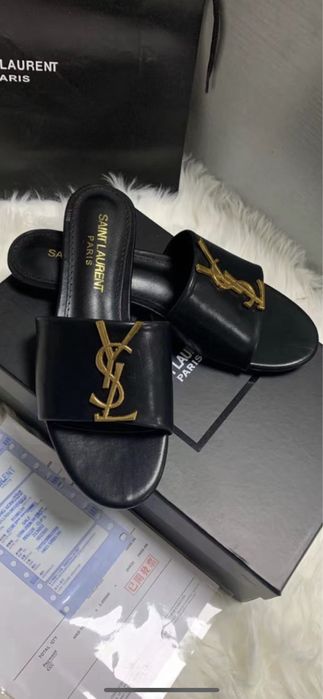 Klapki YSL Saint Laurent