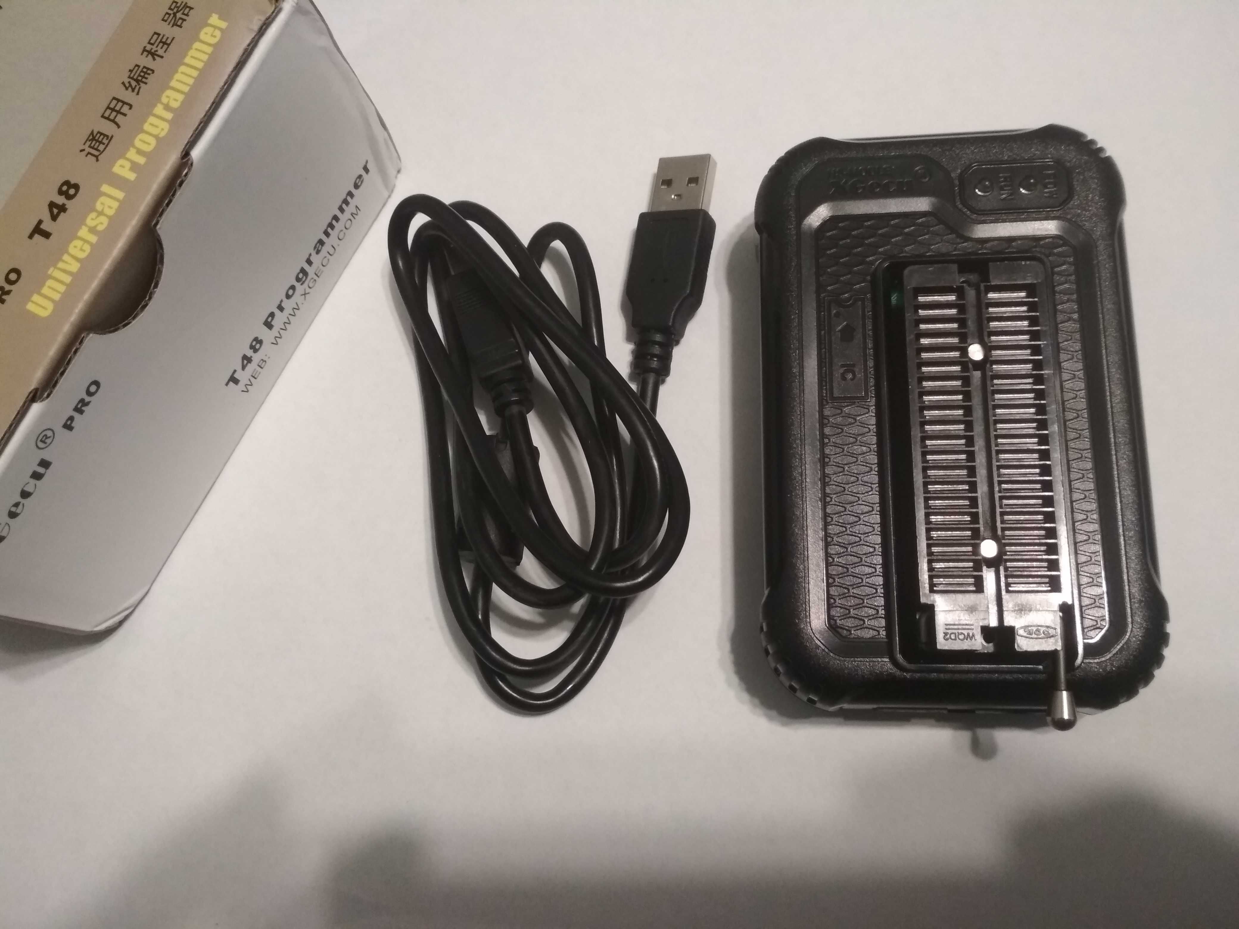 XGecu T48 jak TL866II Plus TL866-3G ZIF40 programator uniwersalny SPI