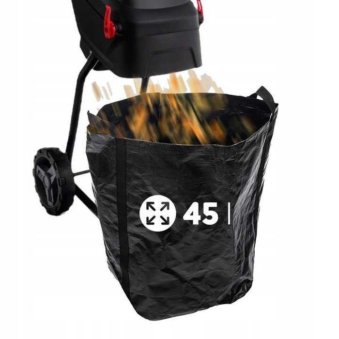 Подрібнювач гілок електричний , шредер для гілок измельчитель Lehmann