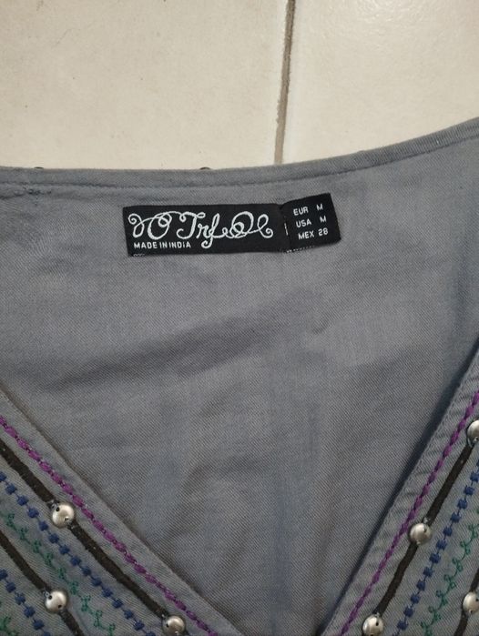 Vestido cinza da Zara