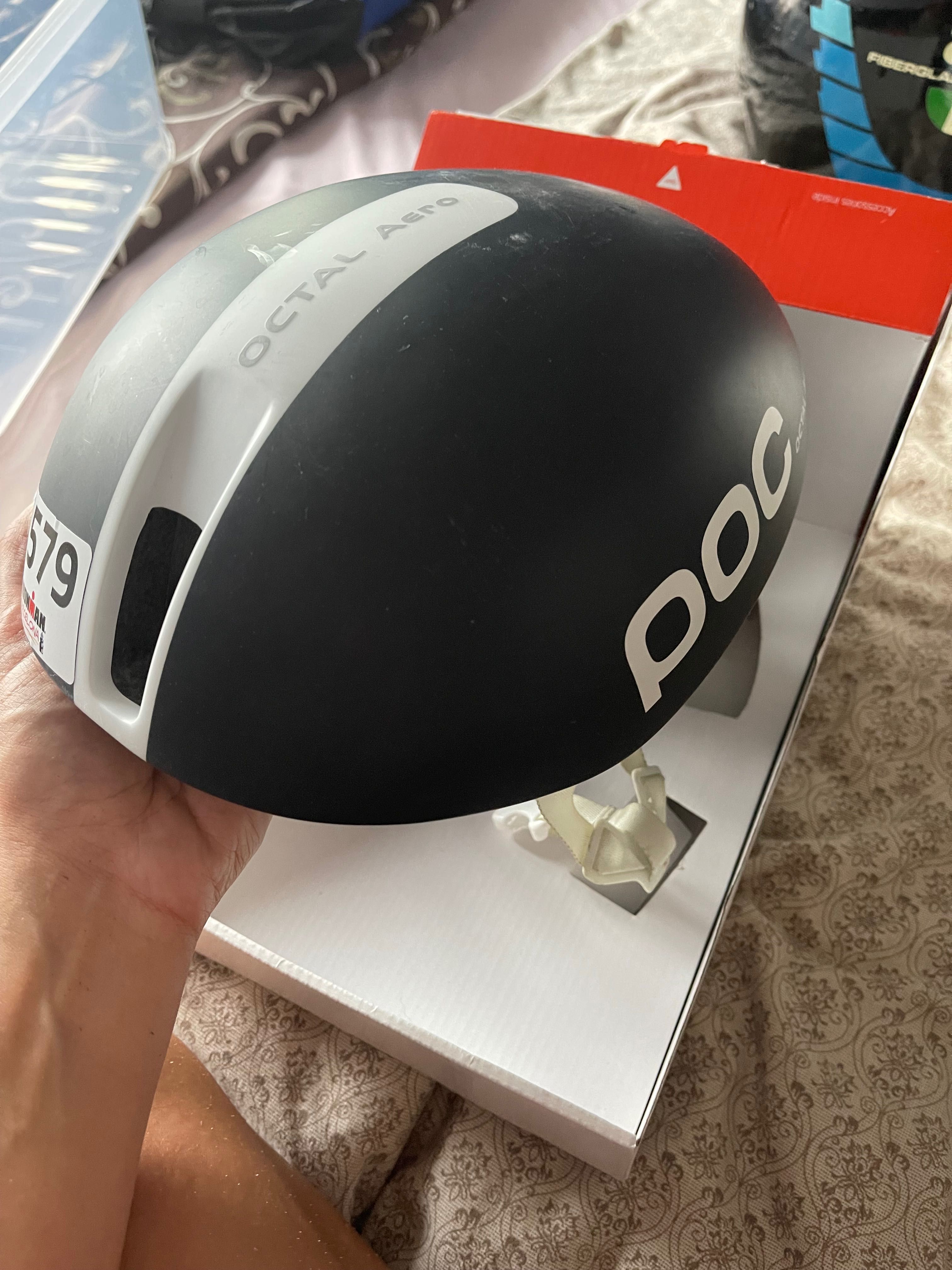 Kask czasowy rowerowy POC Octal Aero Raceday