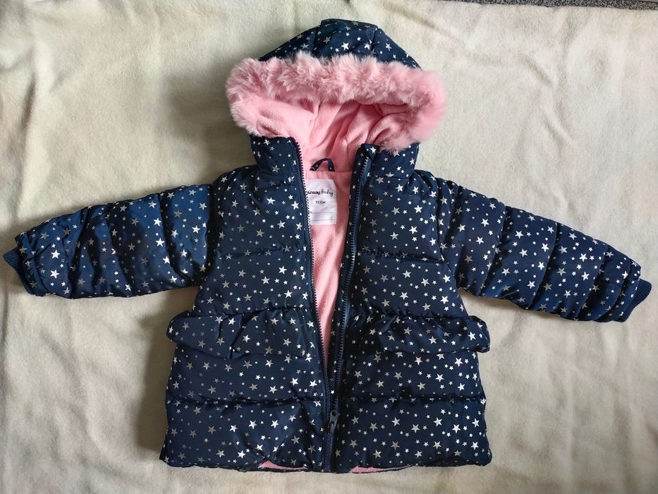 Kurtka zimowa - dziewczynka rozmiar 92