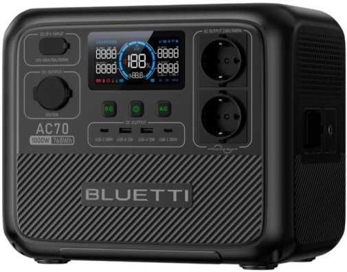Зарядна станція Bluetti AC70 1000W 768Wh