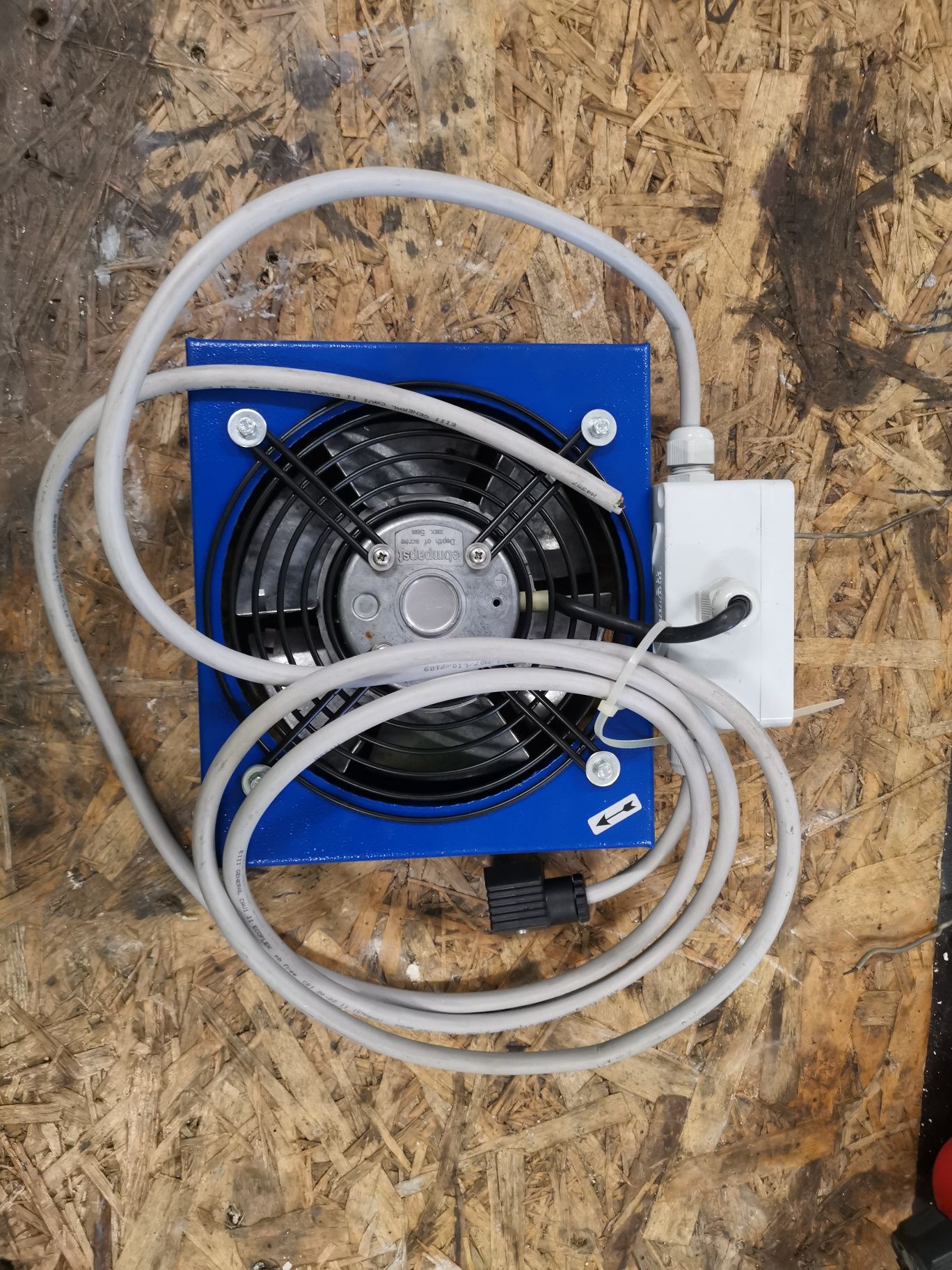 Wentylator trojfazowy  400v 170mm obudowa nowy