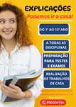 Explicações e apoio ao estudo