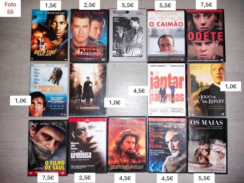 Coleção Filmes DVD com Vários Preços - Parte 19