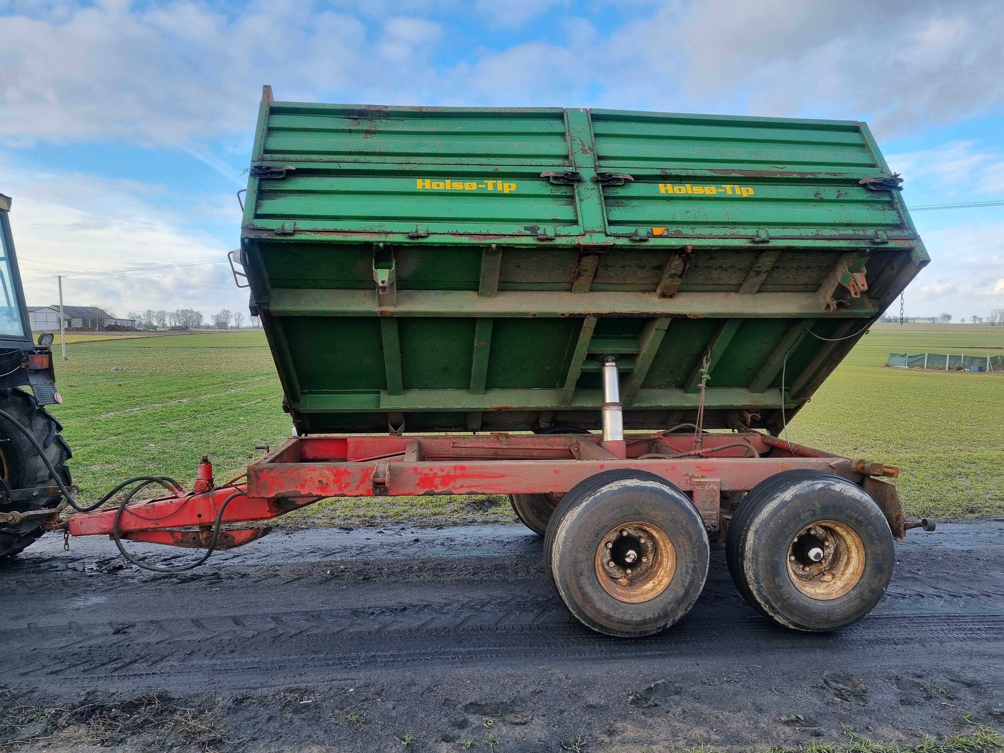 Przyczepa wywrotka tandem 7ton Agromet Warfama z Danii