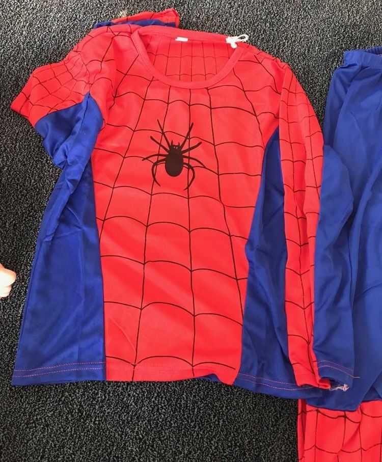 Strój karnawałowy Spiderman roz 116-122