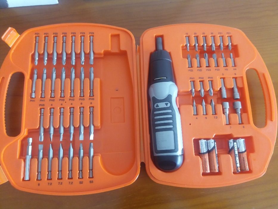 Black & Decker - chave de fenda – modelo A7071 – pouco uso