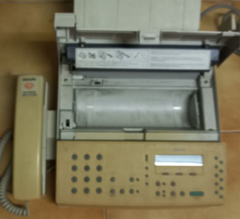 Fax de papel térmico