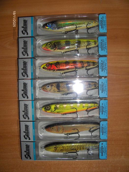 Salmo Sweeper 14cm zestaw siedem sztuk