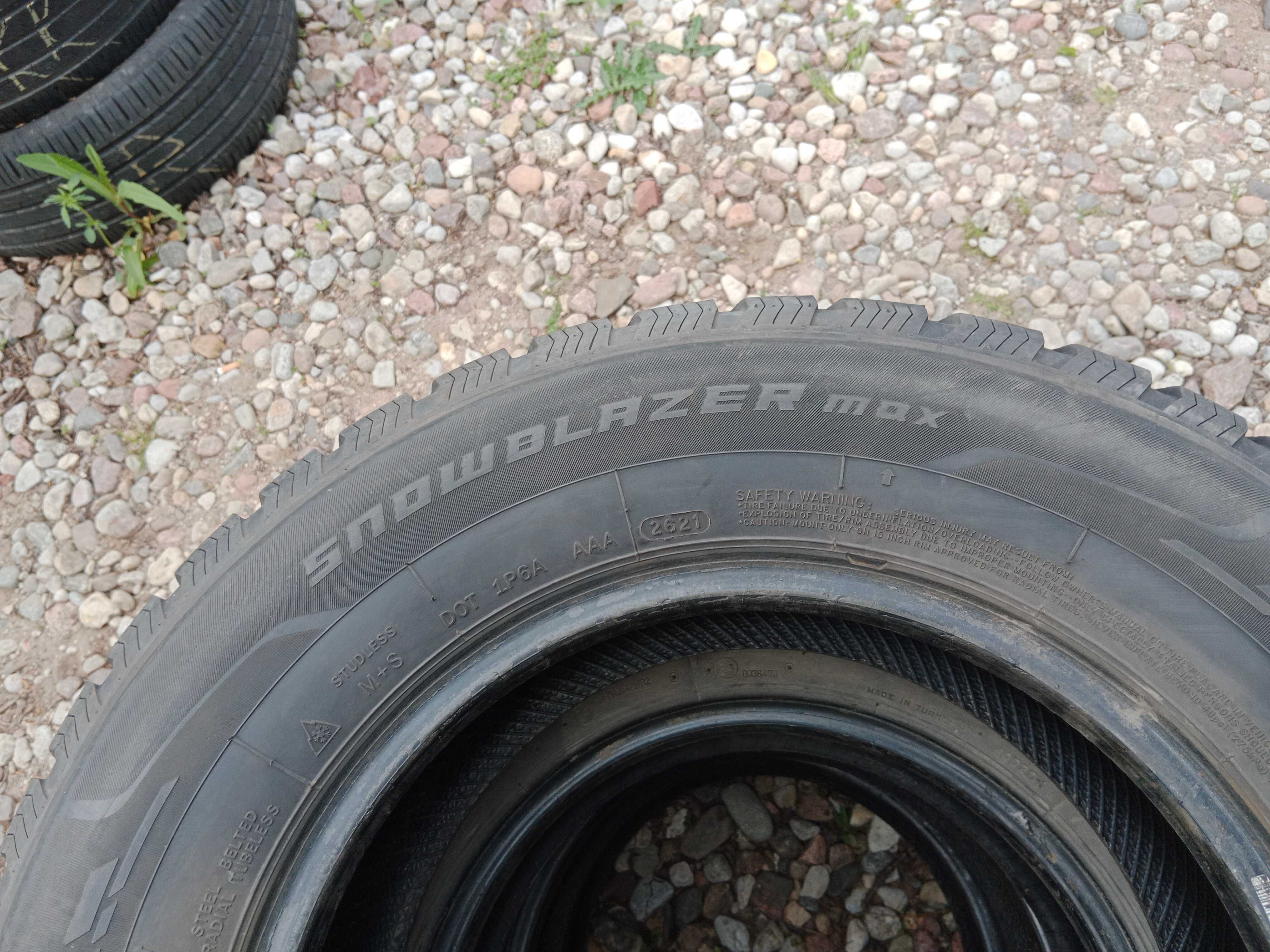 Opona używana 215/70R15C Windforce Snowblazer max 1szt.