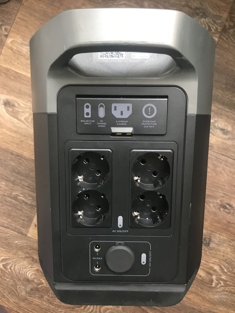Зарядная станция EcoFlow DELTA Max 1600 (1612 Вт/ч) як нова