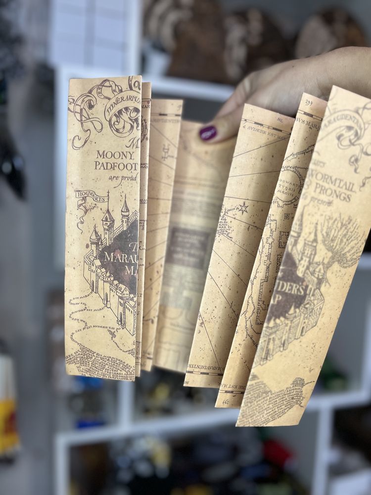 Карта мародеров Гарри Поттер, Билет и письмо Хогвартс