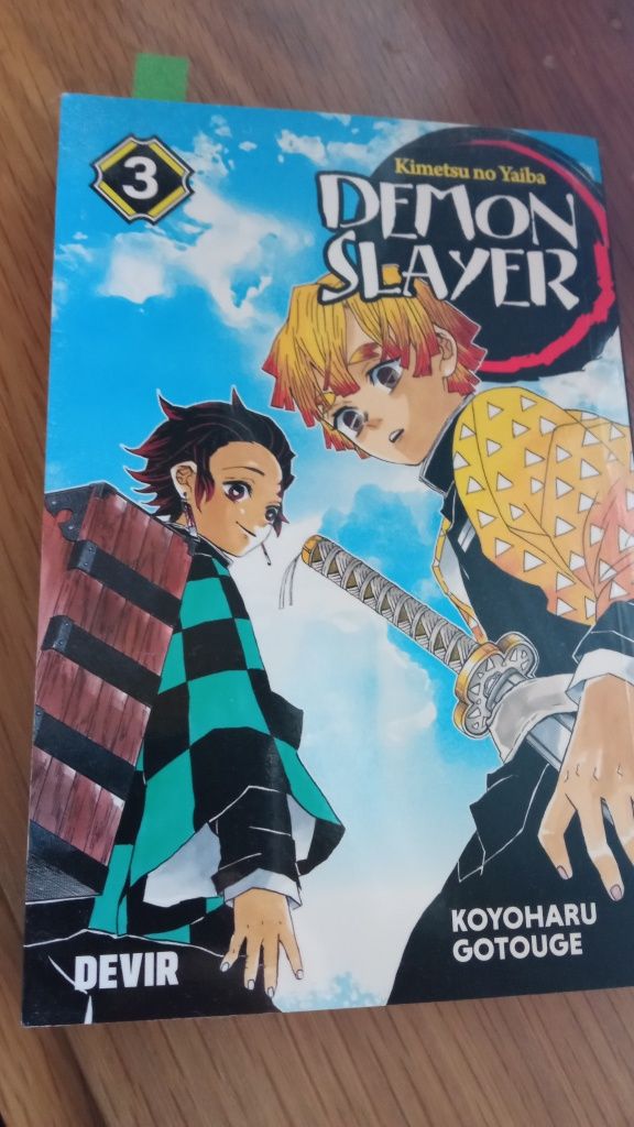 Demon Slayer - livro 3 - versão portuguesa