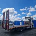 Actros zabudowa paka najazd pomoc drogowa wciągarka komplet