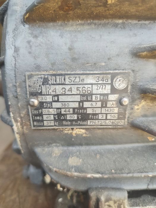 Silnik 3,0 kw 1430 obrotów