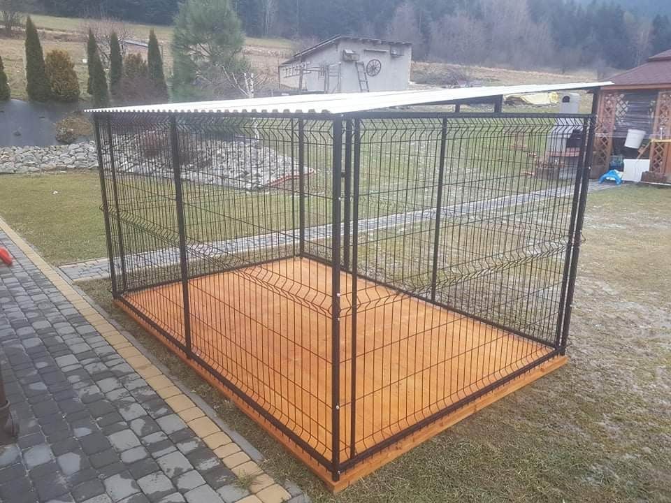 Kojec dla psa 3x2m z panelu3D