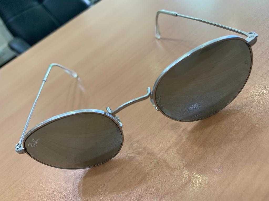 Óculos Ray Ban prateados