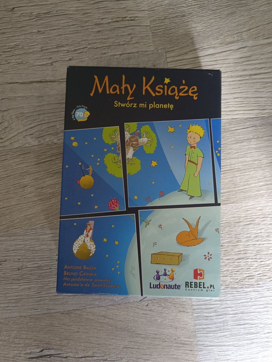 Mały Książę Stwórz mi Planetę gra planszowa