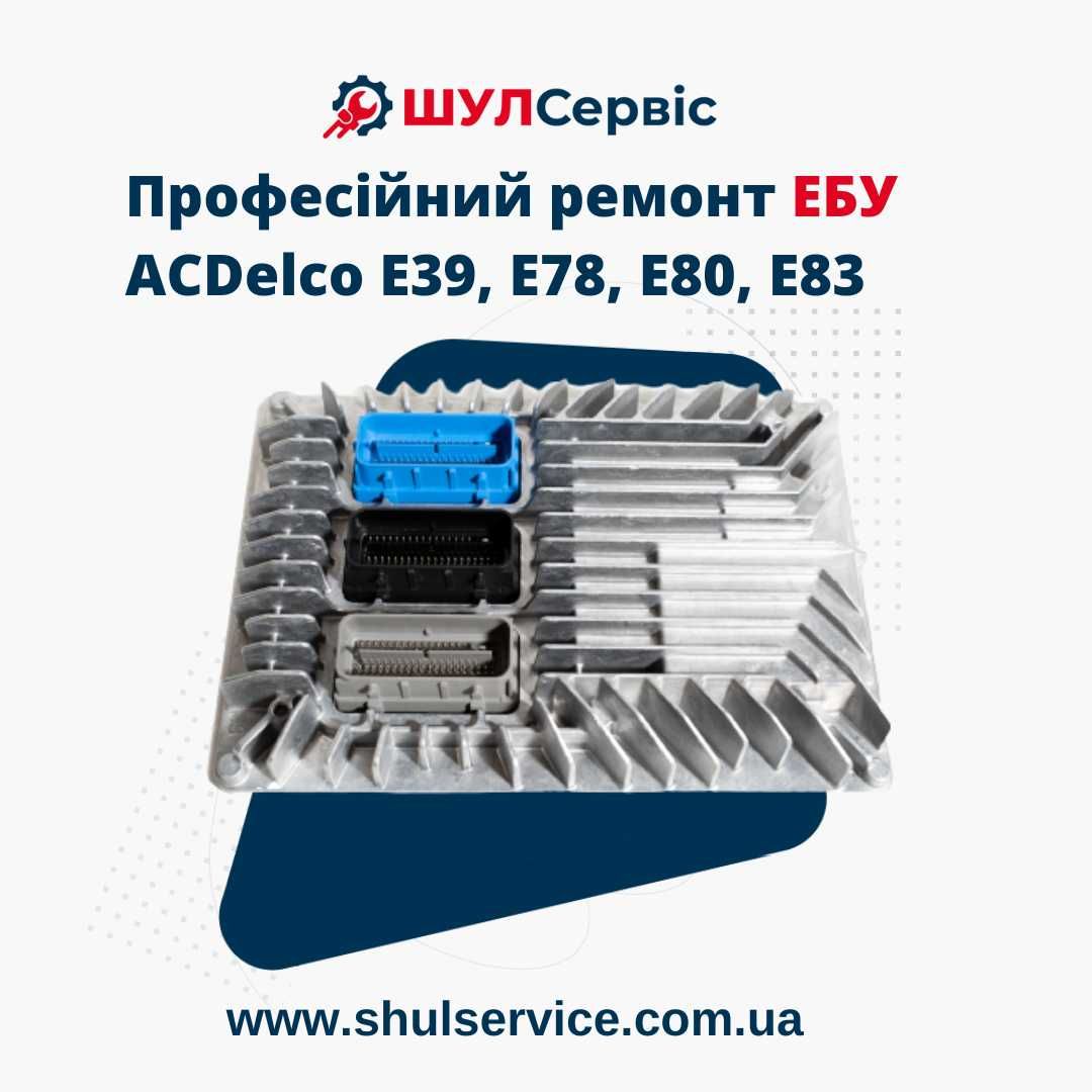 Ремонт ЕБУ | ACDelco E39, E78, E80, E83 | гарантія 3 місяці