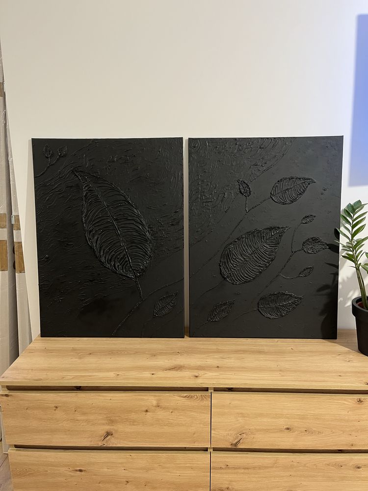 Komplet obrazow strukturalnych 60x80cm
