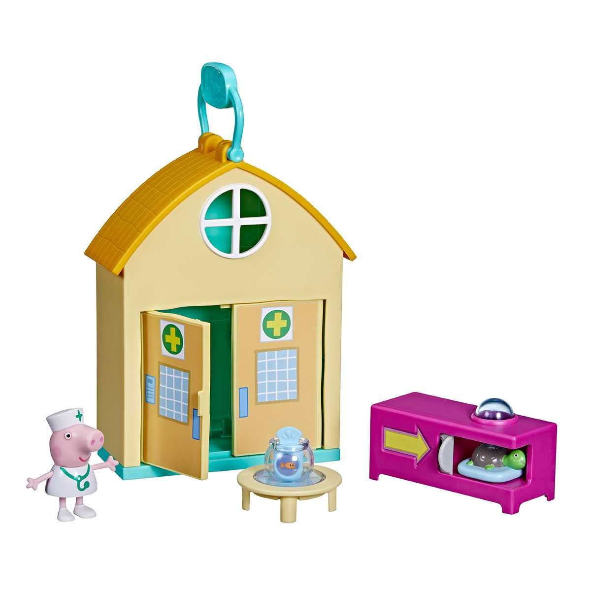 Peppa Пеппа в ветклинике F3757, Пеппа в магазине мороженого F4387
