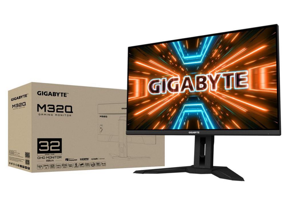 Monitor GIGABYTE M32Q 31.5” 1440p 170hz 0.8ms