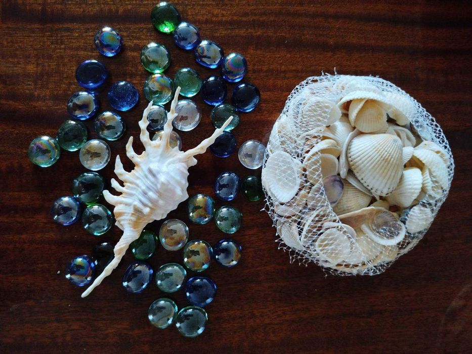 Рукоделие корзины ленты пробки магниты шнур