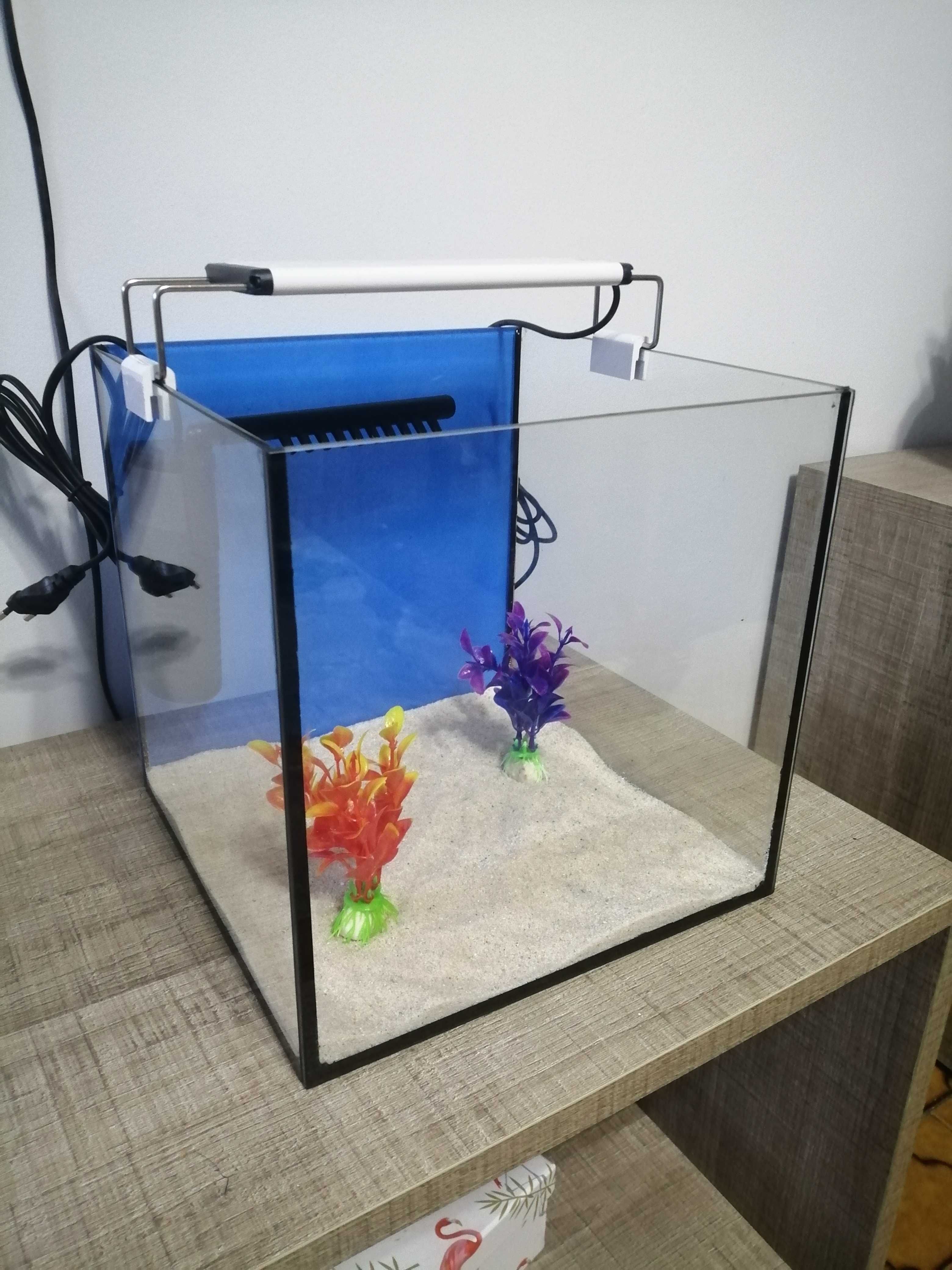 Kit Aquário cubo 25x25x25