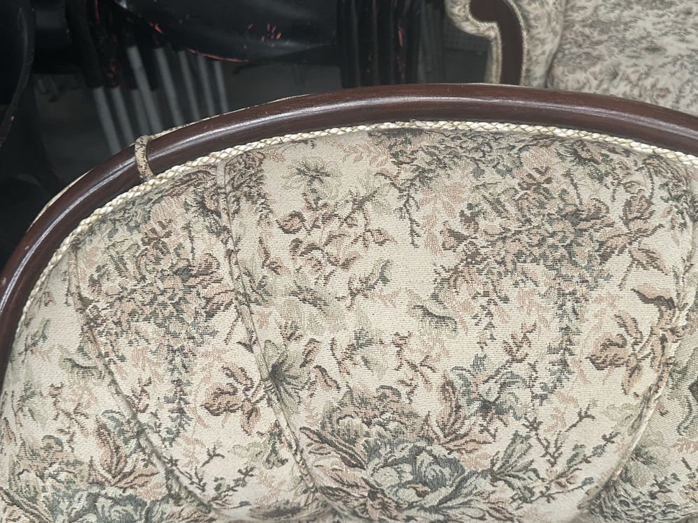 Conjunto de 2 Poltronas de qualidade estofo como novo