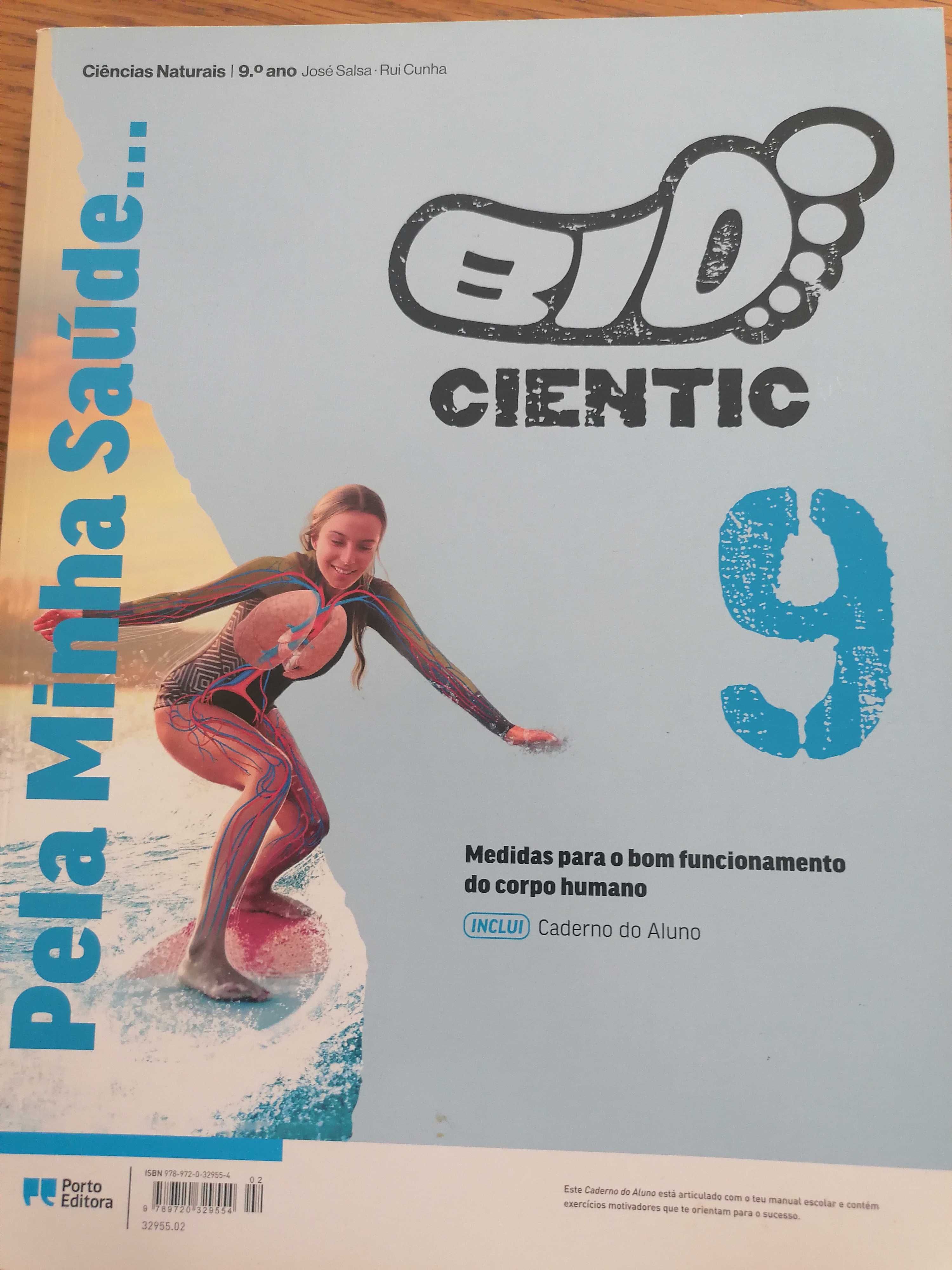 Livros escolares de fichas 9°ano