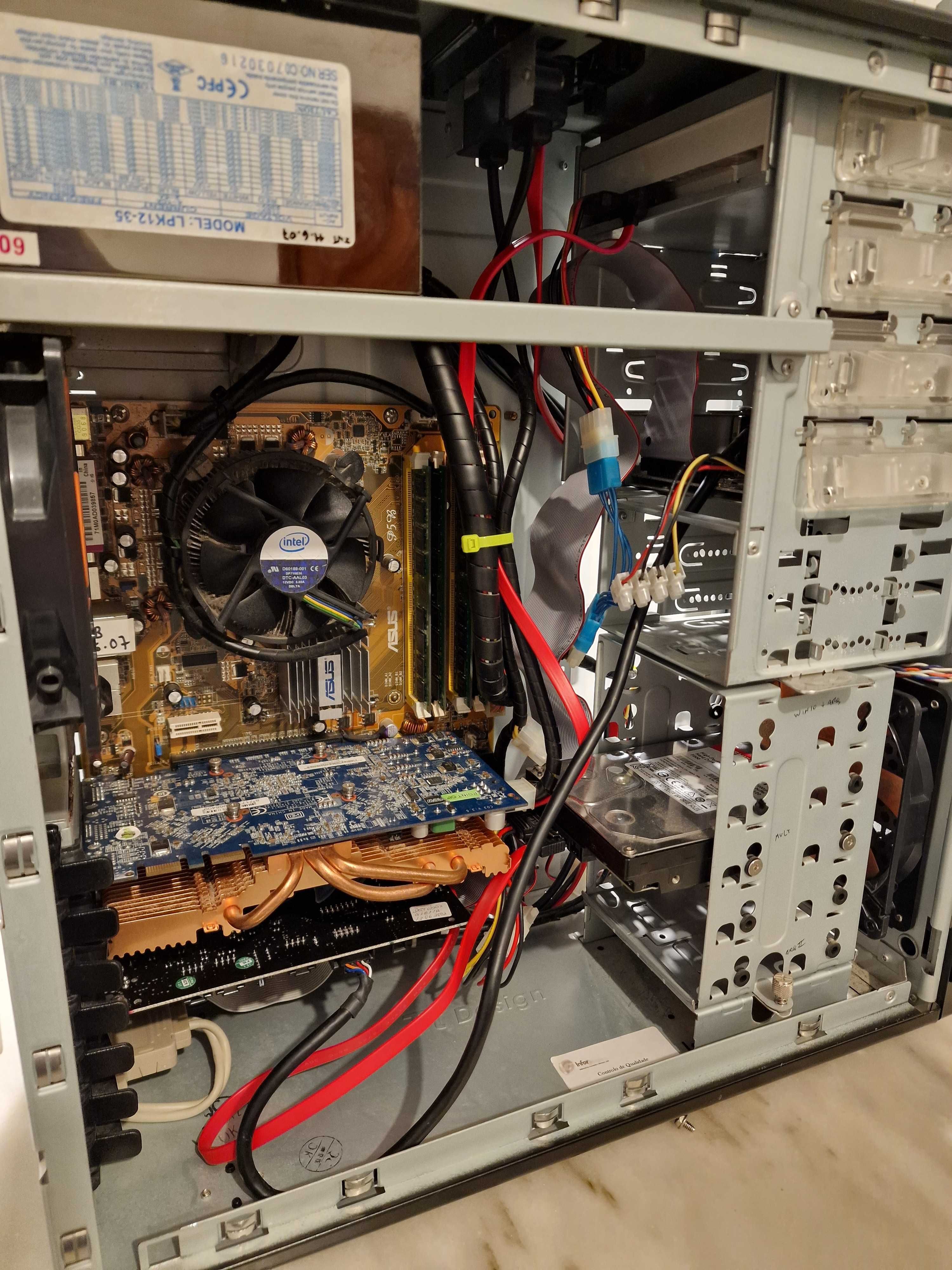 PC Desktop Core II; Gforce 9800 GTX; Creative AUDIGY