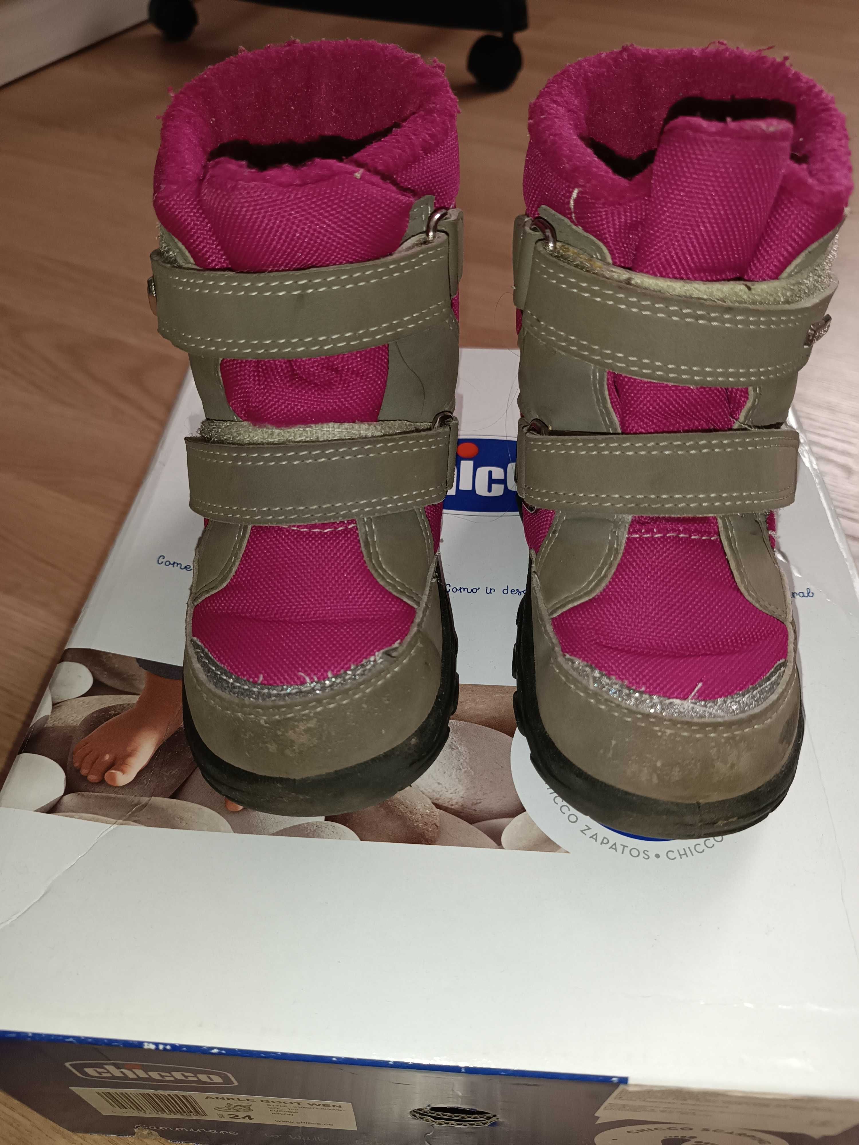 Сапоги, зимове взуття chicco, чобітки 24 розмір
