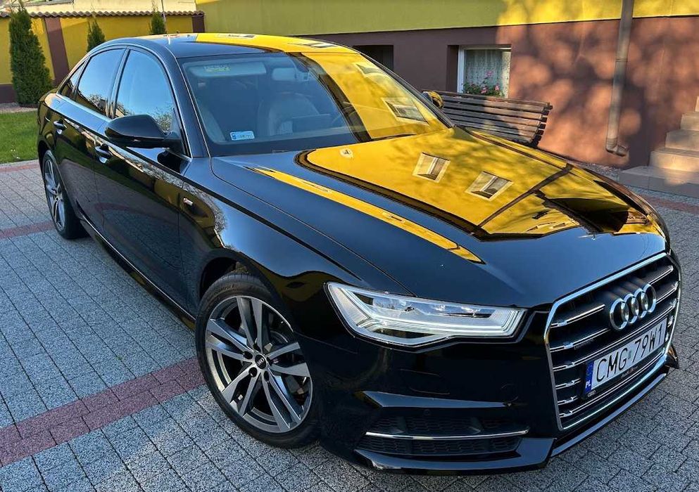 Audi A6 C7, 2.0 quatro s-line, salon Polska
