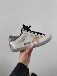 Кеди Golden Goose Superstar Gold Glitter, кеди Голден Чуз Суперстар