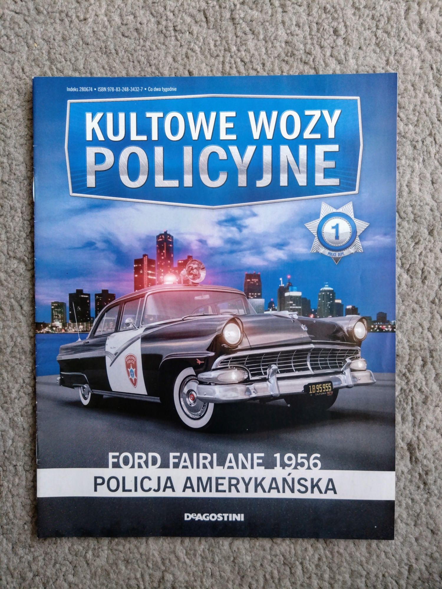 Kultowe Wozy Policyjne nr 1 - Ford Fairlane Policja USA